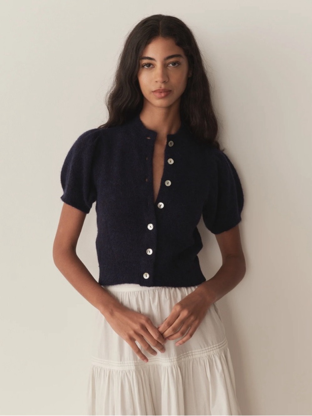 Doen Anisa Cardigan - Navy
